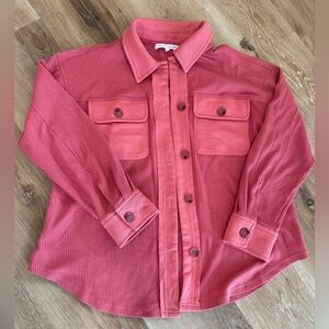 English Factory: Rose Corduroy Button-Up Shirt